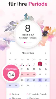 Periodenkalender - Zyklus screenshot 2