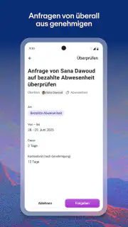 Personio: HR für unterwegs screenshot 3