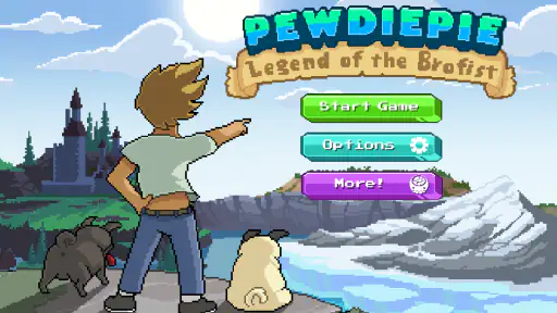 PewDiePie: Legend of Brofist screenshot 1