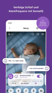 Philips Avent Baby Monitor+ screenshot 5