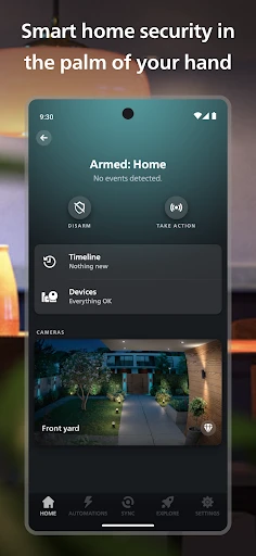 Philips Hue screenshot