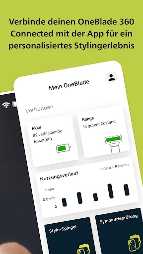 Philips OneBlade (Daily Care) screenshot