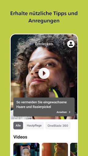 Philips OneBlade (Daily Care) screenshot