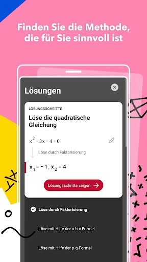 Photomath screenshot