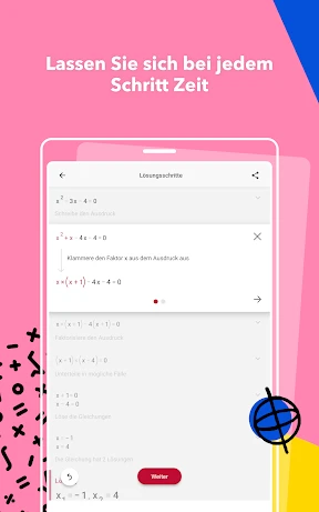 Photomath screenshot