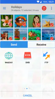 PhotoSync NAS Add-On screenshot 6