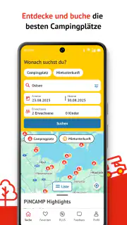PiNCAMP Camping by ADAC screenshot 1