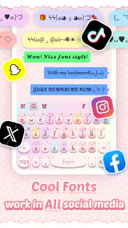 Pink Cute Hippo Themen screenshot 5