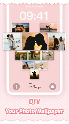 Pink Cute Hippo Themen screenshot