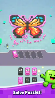 Pixel Drop: Bus Puzzle screenshot 6