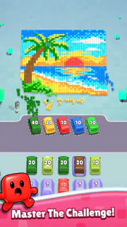 Pixel Drop: Bus Puzzle screenshot 8