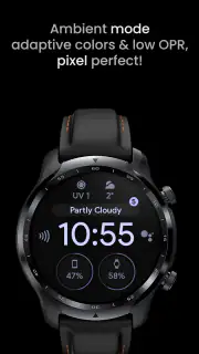 Pixel OLED: Watch face screenshot 3