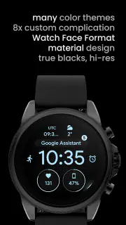 Pixel OLED: Watch face screenshot 4