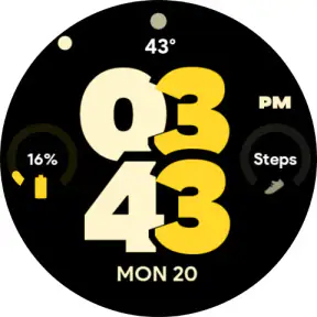 Pixel Pro 2 - Watch face screenshot 7
