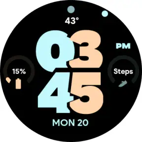 Pixel Pro 2 - Watch face screenshot 8