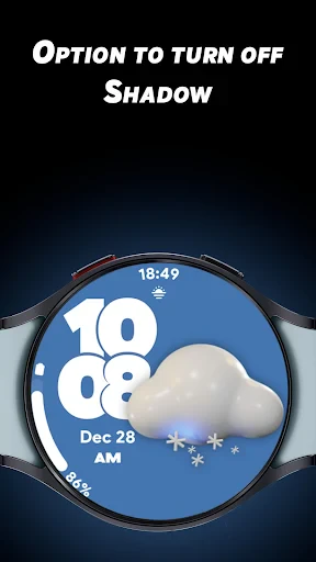 Pixel Weather 2 - Watch face screenshot