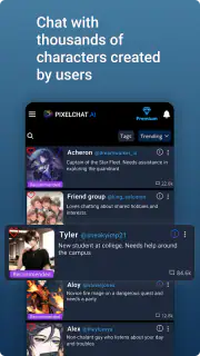 PixelChat - KI Chat Charakter screenshot 3