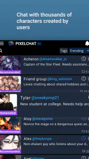 PixelChat - KI Chat Charakter screenshot 8