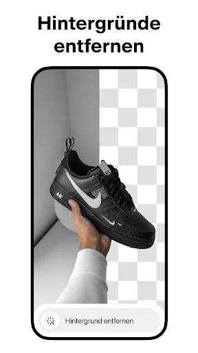 Pixelcut Bilder bearbeiten AI screenshot
