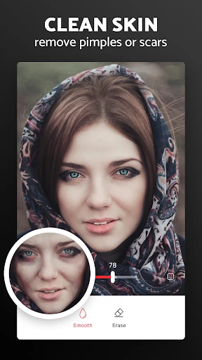 Pixl: gesicht bilder bearbeite screenshot