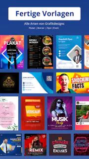 Plakate Erstellen, flyer Video screenshot 1