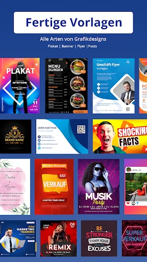 Plakate Erstellen, flyer Video screenshot
