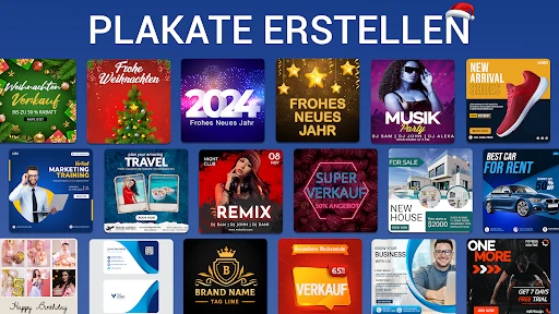 Plakate Erstellen, flyer Video screenshot