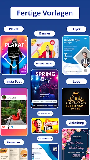 Plakate Erstellen, flyer Video screenshot