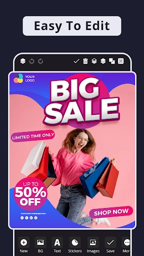Plakate Erstellen, flyer Video screenshot