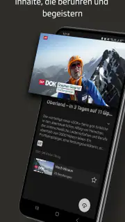 Play SRF: Streaming TV & Radio screenshot 1