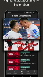 Play SRF: Streaming TV & Radio screenshot 3