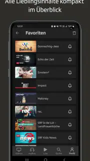 Play SRF: Streaming TV & Radio screenshot 5