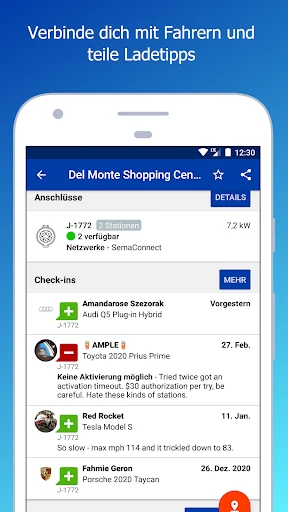 PlugShare- Ladestationen screenshot
