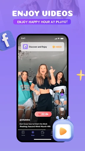 Pluto: Buzz News & Rewards screenshot