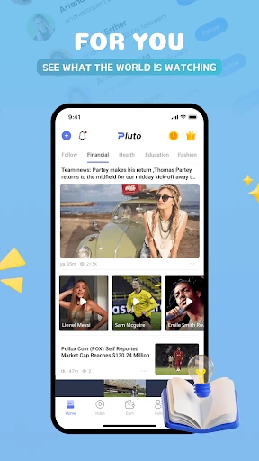 Pluto: Buzz News & Rewards screenshot