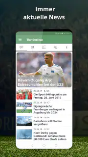 Pocket Liga - Fussball Live screenshot 1