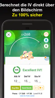 Poke Genie - Fern-Raid IV PvP screenshot 1