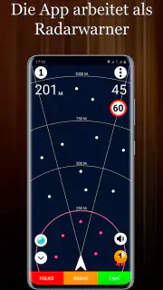 Polizei Radar - Radarwarner screenshot 1