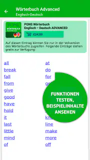 PONS Wörterbuch Bibliothek – O screenshot 4
