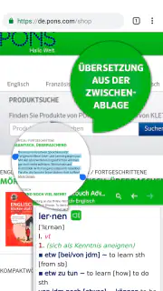 PONS Wörterbuch Bibliothek – O screenshot 6