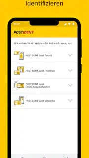 POSTIDENT screenshot 1
