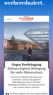 Potsdamer Neueste Nachrichten screenshot 4