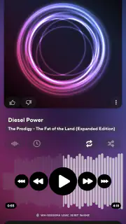 Poweramp screenshot 1