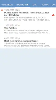PraxisApp - Meine GynPraxis screenshot 2