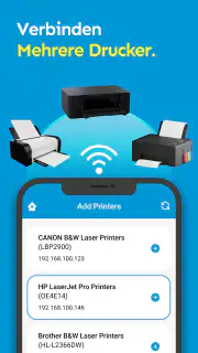 Print & Scan - HP Drucker App screenshot 1