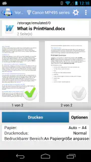 PrintHand Mobile Print Premium screenshot 4