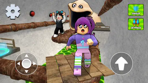 Prison Parkour: Worm Race screenshot 2