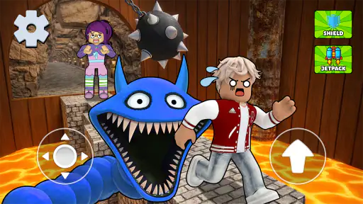 Prison Parkour: Worm Race screenshot 7