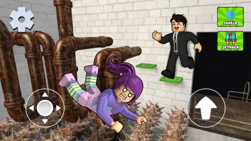 Prison Parkour: Worm Race screenshot 8