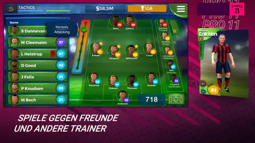 Pro 11 - Fußball Manager screenshot 3